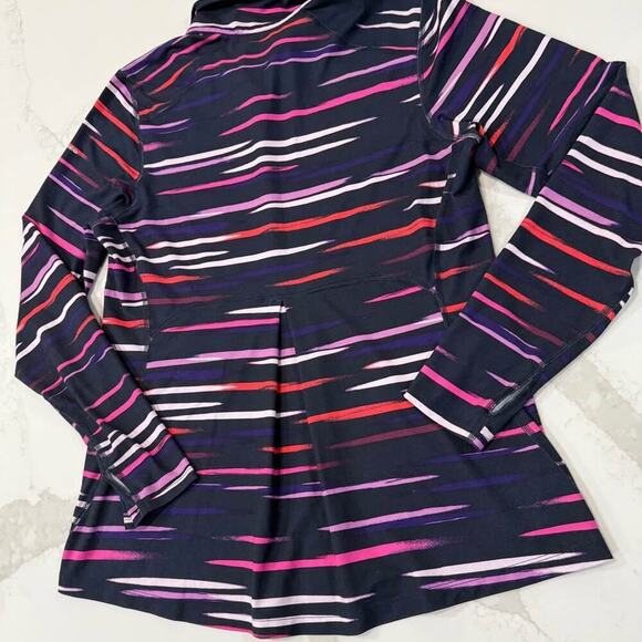 Columbia Omni Wick Half Zip Athletic Pullover Top Women's Size Medium Black/Pink - Picture 6 of 7